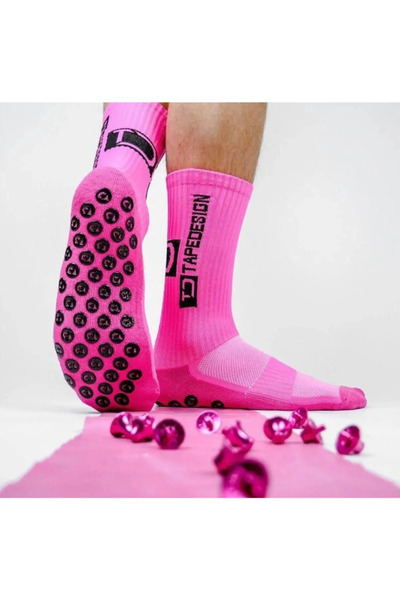 Tayzon Professional Anti-Slip Silicone Sole Towel Sole Football Socks Astroturf Socks Athlete's Socks