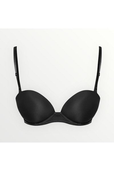 ELOSH BOUTIQUE Πλεκτό σουτιέν με λουράκι με σχοινί Extra padding/Push-Up Tshirt Bra