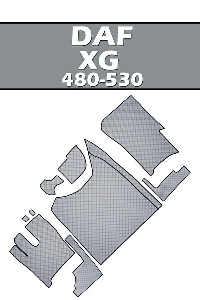 VIPTIRSHOP DAF XG 480-530 (2022-2025) (نموذج مقعد الركاب القابل للطي)