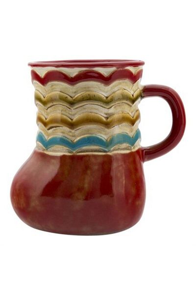 Vitale Claret Red Ceramic Slim Vase - Ak.Fu0029
