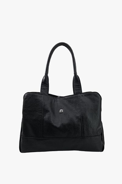 SOSELA 67-8098 Women's Black Shoulder and Shoulder Bag