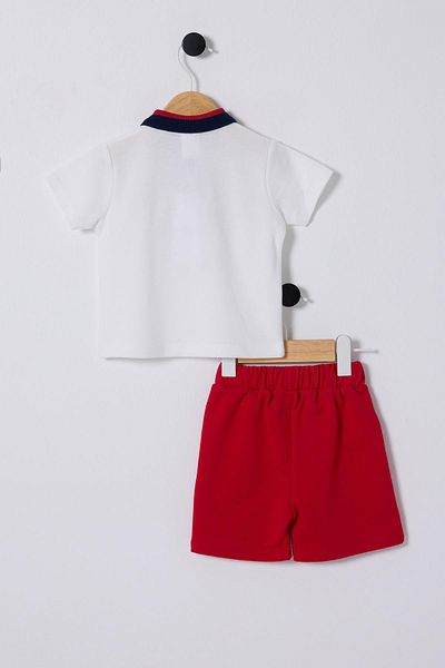 U.S. Polo Assn. U.S Polo Assn Baby Boy 2-Piece Set, 100% Cotton / 100% Cotton