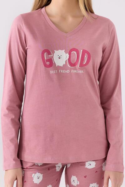 Arnetta Pink mother daughter pajamas set, (each age group is different prices)