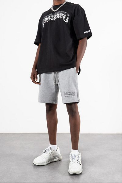 No Future Men's Grey Kreuzberg Shorts Nf0469Gr