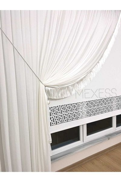 Mexess Premium Heavy Gradient Flowing Soft Bamboo Tulle Don'T Want Iron (1X3 Sik Pi̇le) -Sol- Double Breasted Tulle