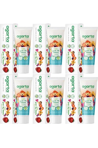 Agarta Natural Toothpaste 75ml Children (Set of 6)