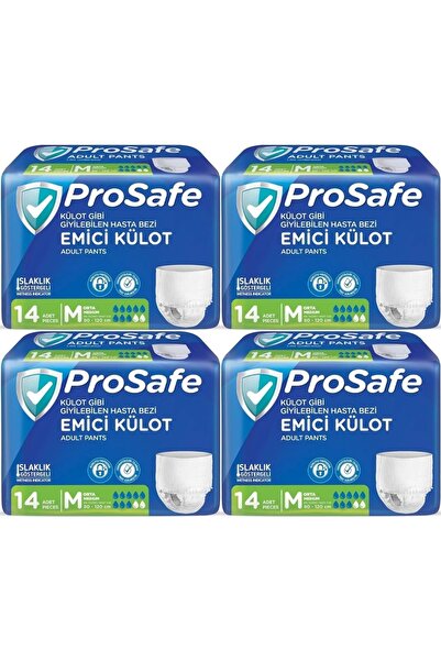 PROSAFE Emici Külot Hasta Bezi M - Orta - Medium 56 Adet (4PK*14)