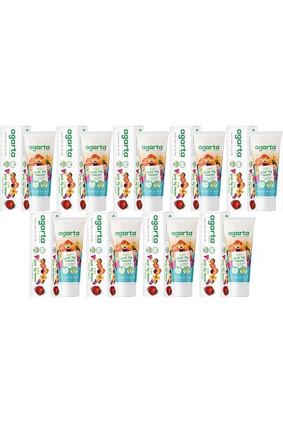 Agarta Natural Toothpaste 75ml Children (Set of 9)