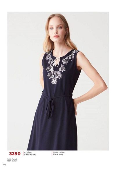 Mod Collection 3290 Rochie fără mâneci pentru femei