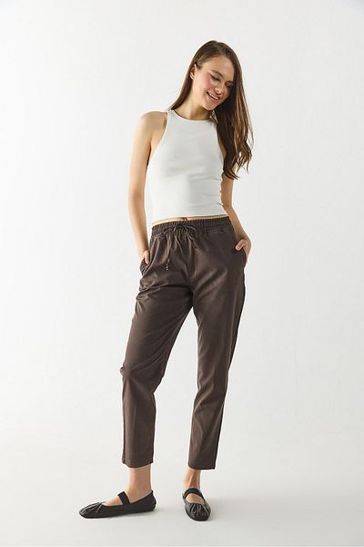 VENA Sandra Halter Top Crop Atlet - Λευκό