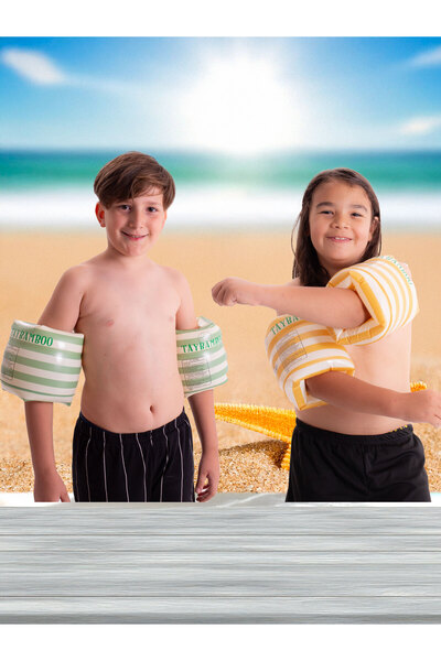 TAYBAMBoo Fuuny Walking Swimming Oversleeve Suitable for All Ages Two Pairs of Children's Oversleeve Swimming Oversleeve Sea Oversleeve