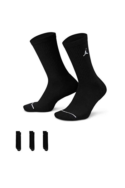 Nike Jordan Everyday Cush Poly Crew 3 Lü Sporcu Çorabı