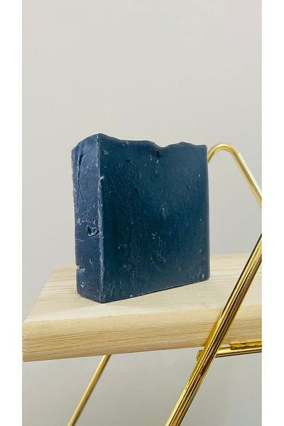 OKTİR Natural Activated Carbon (Charcoal) Soap |   Blackhead and Anti |   Purifying for Oily Skin 100g