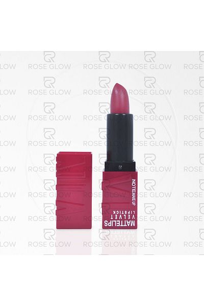 NOTE Make Up Velvet Lipstick Collection (24 Colors) | Ultra-Pigmented Creamy Matte Lipstick