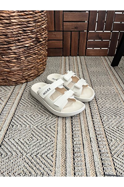 Behtah Kundura Velcro Adjustable Anatomical Sole Street Out Slippers