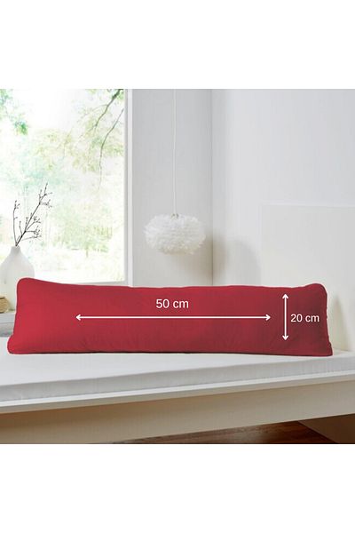 AKGÜN EV TEKSTİLİ Multi-Purpose Orthopedic Cylinder Pillow Neck Leg Waist Support Pillow 15x50 cm