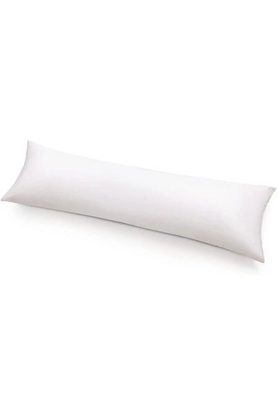 AKGÜN EV TEKSTİLİ Multi-Purpose Orthopedic Cylinder Pillow Neck Leg Waist Support Pillow 15x50 cm