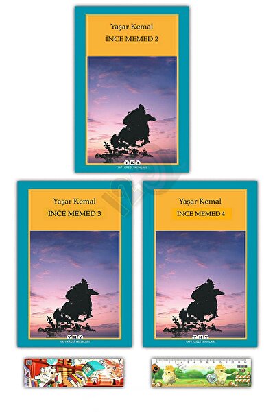 Yapı Kredi Yayınları İnce Memed 2/3/4 (Yaşar Kemal)