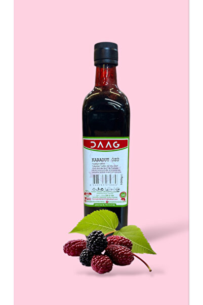 daag Hatay Yöresinden Yeni Doğal Kırmızı Kara Dut Kandut Şurubu Karadut Özü 1 Kg