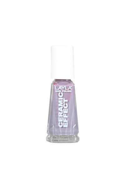 Layla Cosmetics Nail Polish Ceramic Effect N.50 Sweet Concrete - Lac de Unghi...