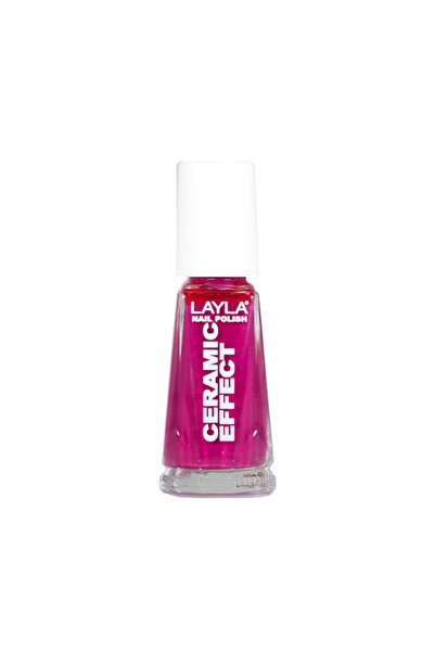 Layla Cosmetics Nail Polish Ceramic Effect N.22 Tuscany Grapes - Lac de Unghi...