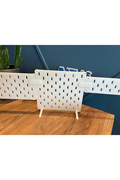 Atlas Lab Skadis Pano - Çok Amaçlı - Modüler Delikli Organizasyon Panosu - 3d Baskı - 22x24cm