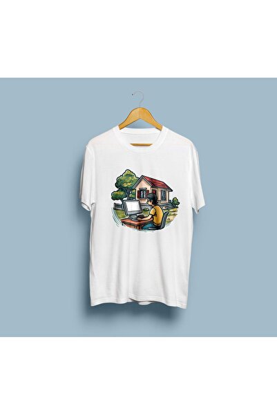 Generic Brand Unisex supradimensionat Programator de computeri, arbori și pro...