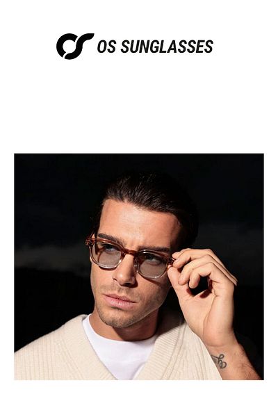 OS Sunglasses Ochelari de soare unisex Berlin Wood galbeni