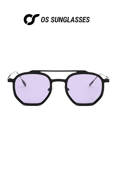 OS Sunglasses Ochelari de soare Baku Violet pentru bărbați și femei