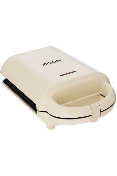Edison 2in1 Sandwich Heater, 460 Watt - Beige