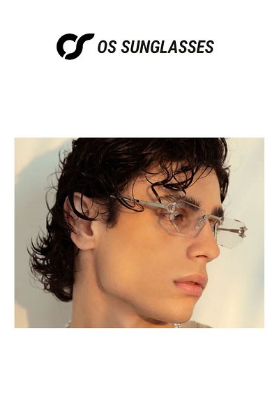 OS Sunglasses Ochelari de soare Amsterdam albaștri pentru bărbați și femei
