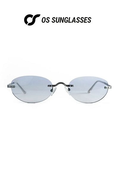 OS Sunglasses Ochelari de soare Cairo albastru deschis pentru bărbați și femei