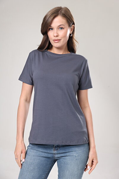 Tight Lady Tricou 100% bumbac de calitate superioară pentru femei, culoare un...
