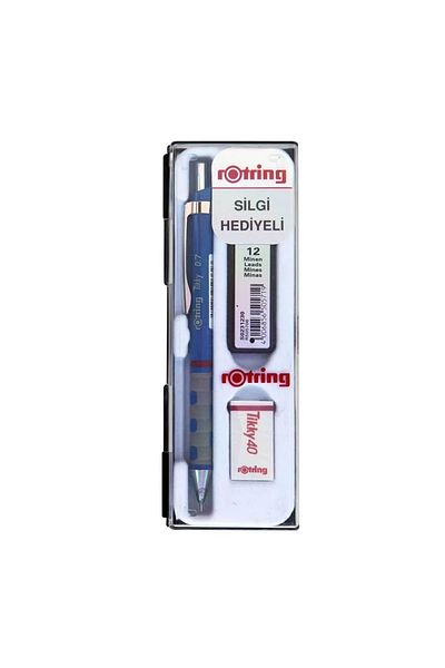 Rotring Rotring Tıkky Versatil Pen Set Light Blue 0.7 (PEN ERASER MİN) Kk Set