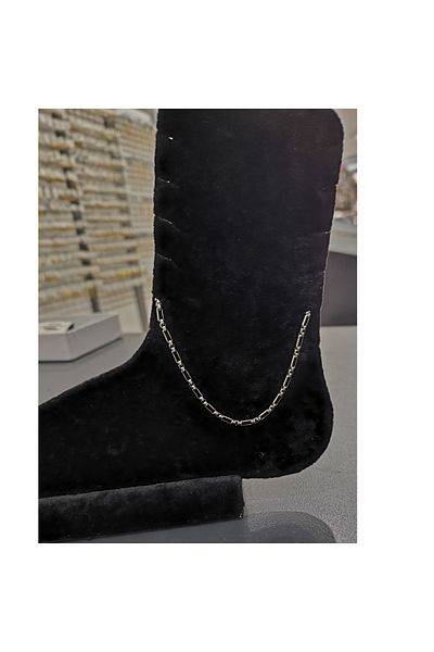 Bijutek Silver Chain Model Women's Stainless Steel Anklet