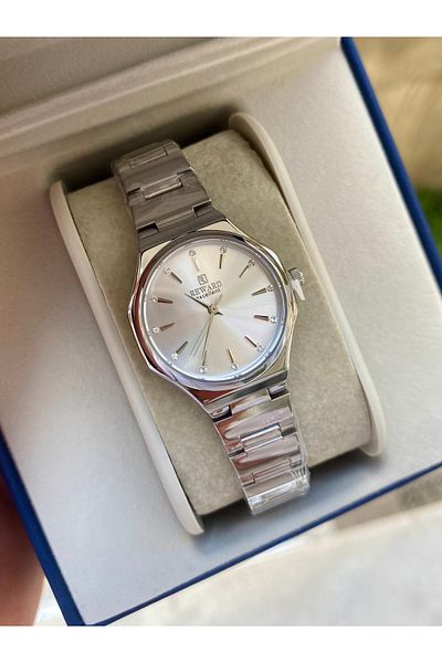 Reward Silver Color Steel Waterproof Women's Wristwatch