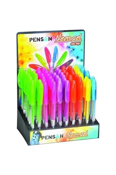 Pensan حامل نيون جل PVC ملون 60