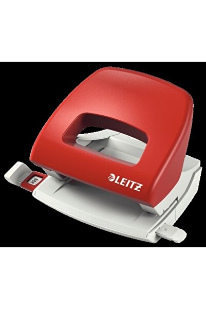 Leitz 16-дупков перфоратор модел 5038 червен