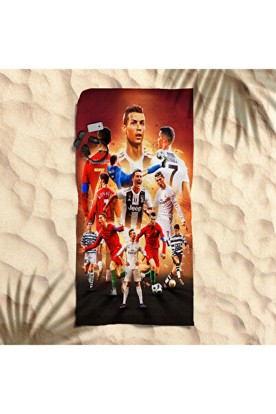 hediyechy Gift Duvet Cover Cristiana Ronaldo Printed Piaj Towel