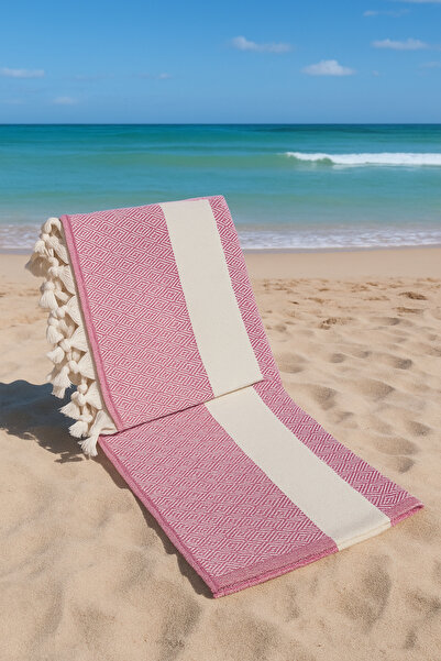 Fabric Box 100% قطن طبيعي - منشفة حمام بيشتيمال الماسية، منشفة شاطئ حمام تركية