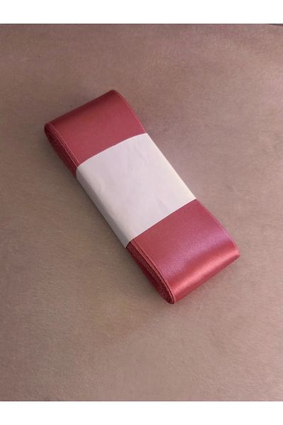 yörük tuhafiye Dried Rose Satin Ribbon 6 cm 10 Yards One Ball,Satin,Seten,Width Ribbon,Cordale Jewelry Ribbon
