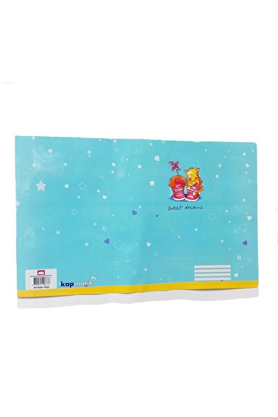 Yener A4 BÜYÜK HAZIR DEFTER KABI - DESENLİ KUŞE KAĞIT (1 ADET)