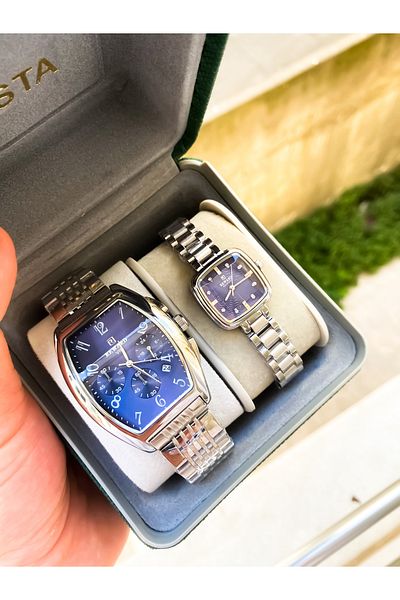 Reward Steel Steel Couple Wrist Watch