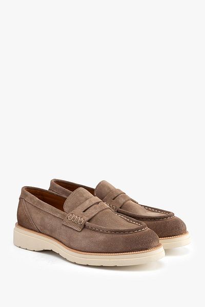 Galliano Shoes Bonn Genuine Leather Beige Suede Eva Jurdan Sole Shoes