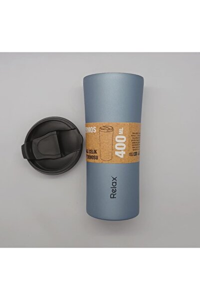 Relax Ss Thermos Mug 400 ml Paslanmaz Çelik Termos Mavi