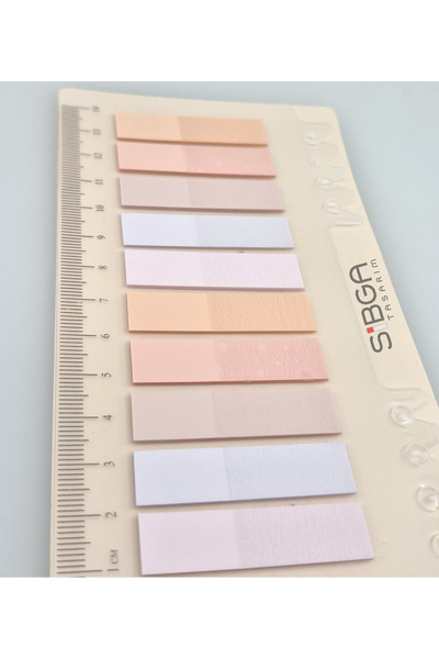 sibga tasarım Transparent Colored Postit Post-it Post It.Bookmark Bookmark Postit Sticker Note Paper 200 Sheets