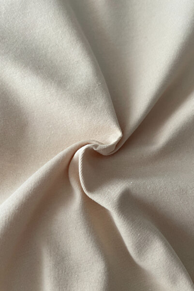 Altınay Kadın Ten Rengi Pamuklu Yarım Kol Çıtçıtlı Badi Zıbın - %90 Pamuk (LİLİTİME)