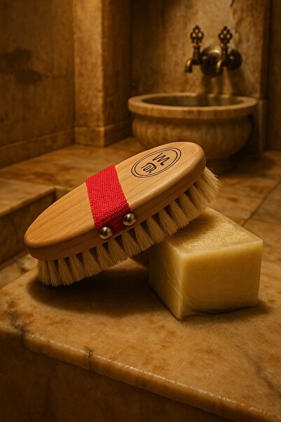 tuva modern فرشاة سيلوليت من شعر الحصان الطبيعي 100%، ساق الفراولة، مظهر قشر ...