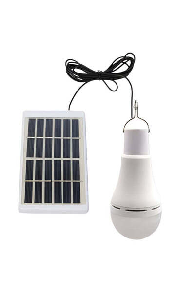 Lumix Bec LED - Portabil cu Panou Solar, 10W, Camping, Interior, Exterior - Lumix