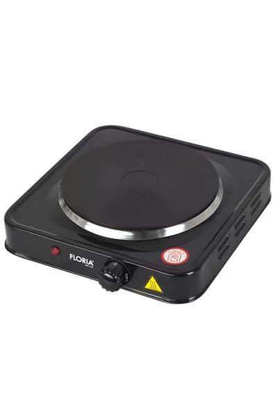Floria Floria Electric Hob - Power 1000W, Adjustable Thermostat, 1 Burner - ZLN2806